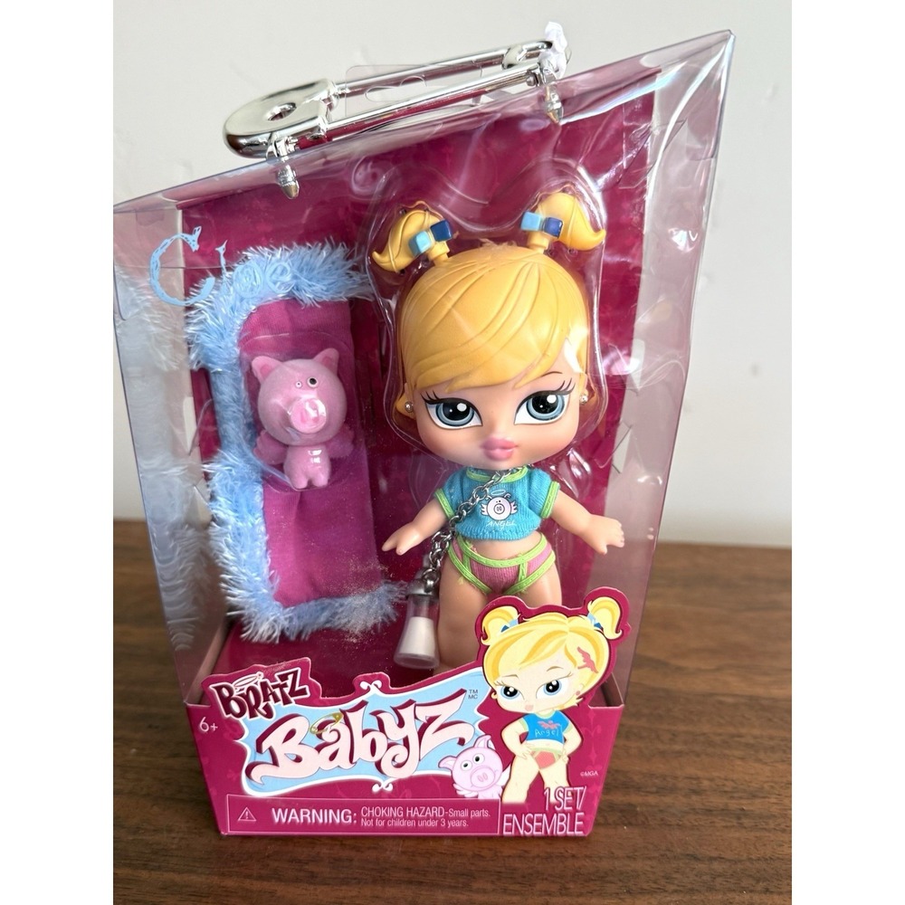 Bratz Babyz Cloe Doll w Exclusive Icon Angel Pig Pet MGA NEW SEALED